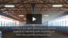 Natural Ventilation Disrupts Positive Pressure Ventilation